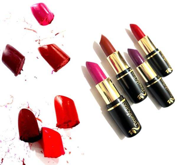 All lipsticks image 2_Tinsel&Too Organico_HydraStay Nourishing Matte Bullet Lipstick